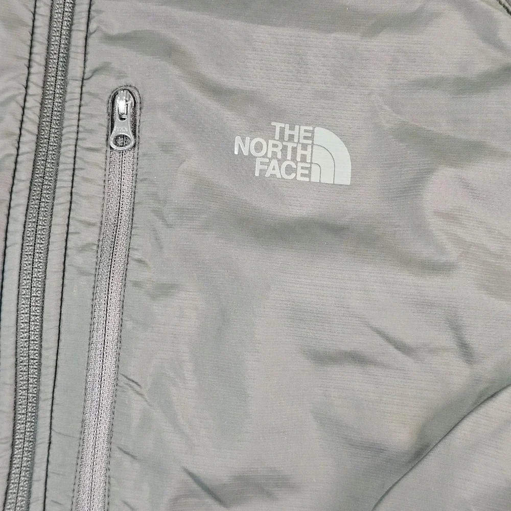 The North Face Jacket Mens XL Black Polartec Fleece Full Zip Windbreaker Pockets